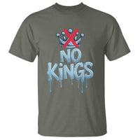 No Kings Abolish ICE T Shirt Anti Authoritarian Protest