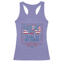 250 Years Of No Kings Racerback Tank Top American Freedom Protest