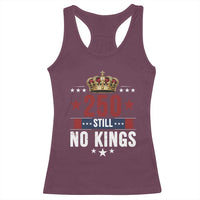 250 Still No Kings Racerback Tank Top American Patriot Freedom