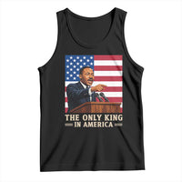 The Only King In America Tank Top Honoring Martin Luther King Jr