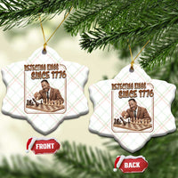 Martin Luther King Ceramic Ornament Rejecting Kings Since 1776