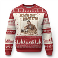 Martin Luther King Ugly Christmas Sweater Rejecting Kings Since 1776