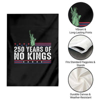 250 Years Of No Kings Garden Flag Statue Of Liberty Freedom Protest