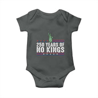 250 Years Of No Kings Baby Onesie Statue Of Liberty Freedom Protest