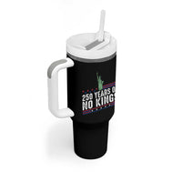 250 Years Of No Kings Tumbler With Handle Statue Of Liberty Freedom Protest