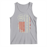 250 Years Of No Kings Tank Top Vintage American Flag