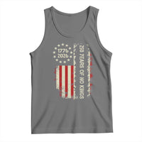 250 Years Of No Kings Tank Top Vintage American Flag