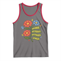 Wildflower Protest Freedom Gift Tank Top No Kings No Fascists No Tyrants