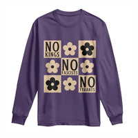 No Kings Wildflower Retro Boho Floral Long Sleeve Shirt