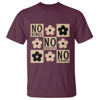 No Kings Wildflower Retro Boho Floral T Shirt