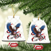 No Kings Ceramic Ornament USA 250th Anniversary Freedom Eagle
