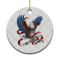 No Kings Ceramic Ornament USA 250th Anniversary Freedom Eagle