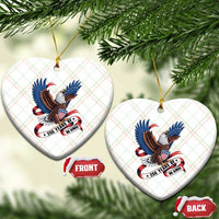 No Kings Ceramic Ornament USA 250th Anniversary Freedom Eagle