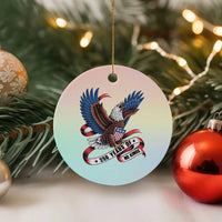 No Kings Ceramic Ornament USA 250th Anniversary Freedom Eagle