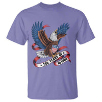 No Kings T Shirt USA 250th Anniversary Freedom Eagle