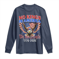 We The People No Kings In America Long Sleeve Shirt 250 Years America Anniversary Vintage American Flag