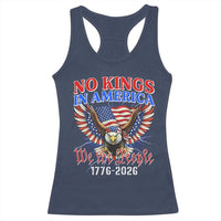 We The People No Kings In America Racerback Tank Top 250 Years America Anniversary Vintage American Flag