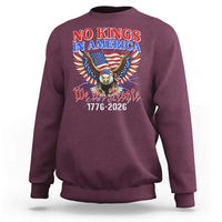 We The People No Kings In America Sweatshirt 250 Years America Anniversary Vintage American Flag