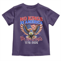 We The People No Kings In America Toddler T Shirt 250 Years America Anniversary Vintage American Flag