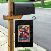 Funny George Washington Freedom Protest Garden Flag No Kings