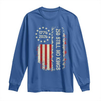 250 Still No Kings Long Sleeve Shirt Vintage Patriotic Flag