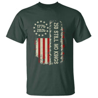 250 Still No Kings T Shirt Vintage Patriotic Flag