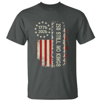 250 Still No Kings T Shirt Vintage Patriotic Flag