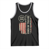 250 Still No Kings Tank Top Vintage Patriotic Flag