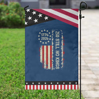 250 Still No Kings Garden Flag Vintage Patriotic Flag