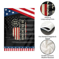250 Still No Kings Garden Flag Vintage Patriotic Flag