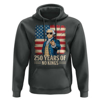 No Kings 250 Years George Washington Hoodie