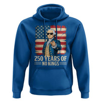 No Kings 250 Years George Washington Hoodie