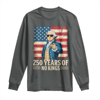 No Kings 250 Years George Washington Long Sleeve Shirt