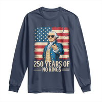 No Kings 250 Years George Washington Long Sleeve Shirt