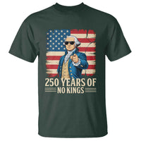 No Kings 250 Years George Washington T Shirt