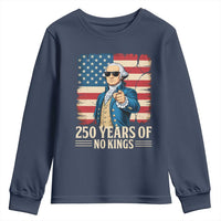 No Kings 250 Years George Washington Youth Sweatshirt