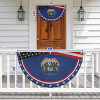 Bigfoot And Mothman Patriotic Fan Flag Funny Cryptid Lover Gift