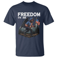 Patriotic Mothman Lover T Shirt Funny USA 250 Anniversary Gift