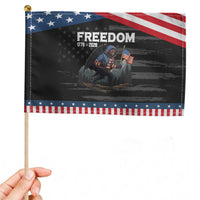 Patriotic Mothman Lover Patriotic Handheld Flag Funny USA 250 Anniversary Gift