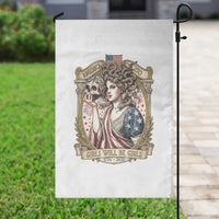 Feminist Medusa Girls Will Be Girls Garden Flag USA 250 Anniversary Gift