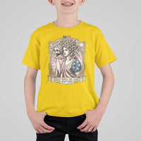 Feminist Medusa Girls Will Be Girls T Shirt For Kid USA 250 Anniversary Gift