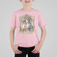 Feminist Medusa Girls Will Be Girls T Shirt For Kid USA 250 Anniversary Gift