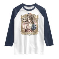 Feminist Medusa Girls Will Be Girls Raglan Shirt USA 250 Anniversary Gift