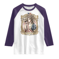 Feminist Medusa Girls Will Be Girls Raglan Shirt USA 250 Anniversary Gift