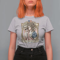Feminist Medusa Girls Will Be Girls T Shirt For Women USA 250 Anniversary Gift
