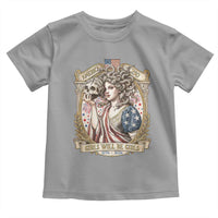 Feminist Medusa Girls Will Be Girls Toddler T Shirt USA 250 Anniversary Gift