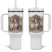 Feminist Medusa Girls Will Be Girls Tumbler With Handle USA 250 Anniversary Gift