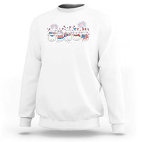 Patriotic Cat Lover Gift Sweatshirt America 250 Anniversary