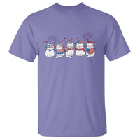 Patriotic Cat Lover Gift T Shirt America 250 Anniversary