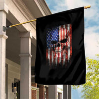 Patriotic Skull American Flag USA Pride Garden Flag